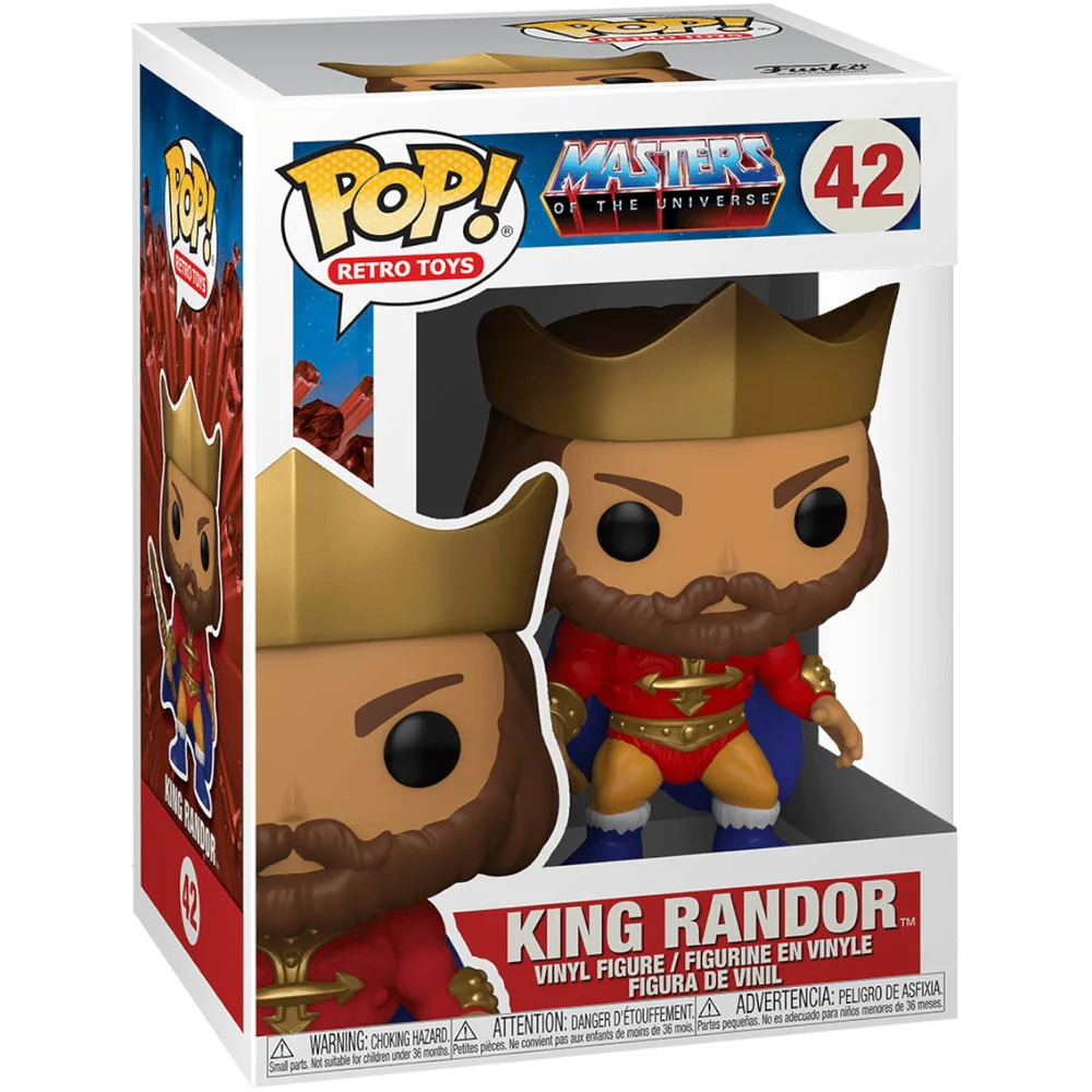 Boneco Funko Pop Tv Masters Of The Universe King Randor 42.
