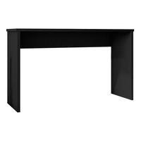 Mesa Para Escritório Gran Belo Home Office Sem Gaveta Emma Preto Texturizado