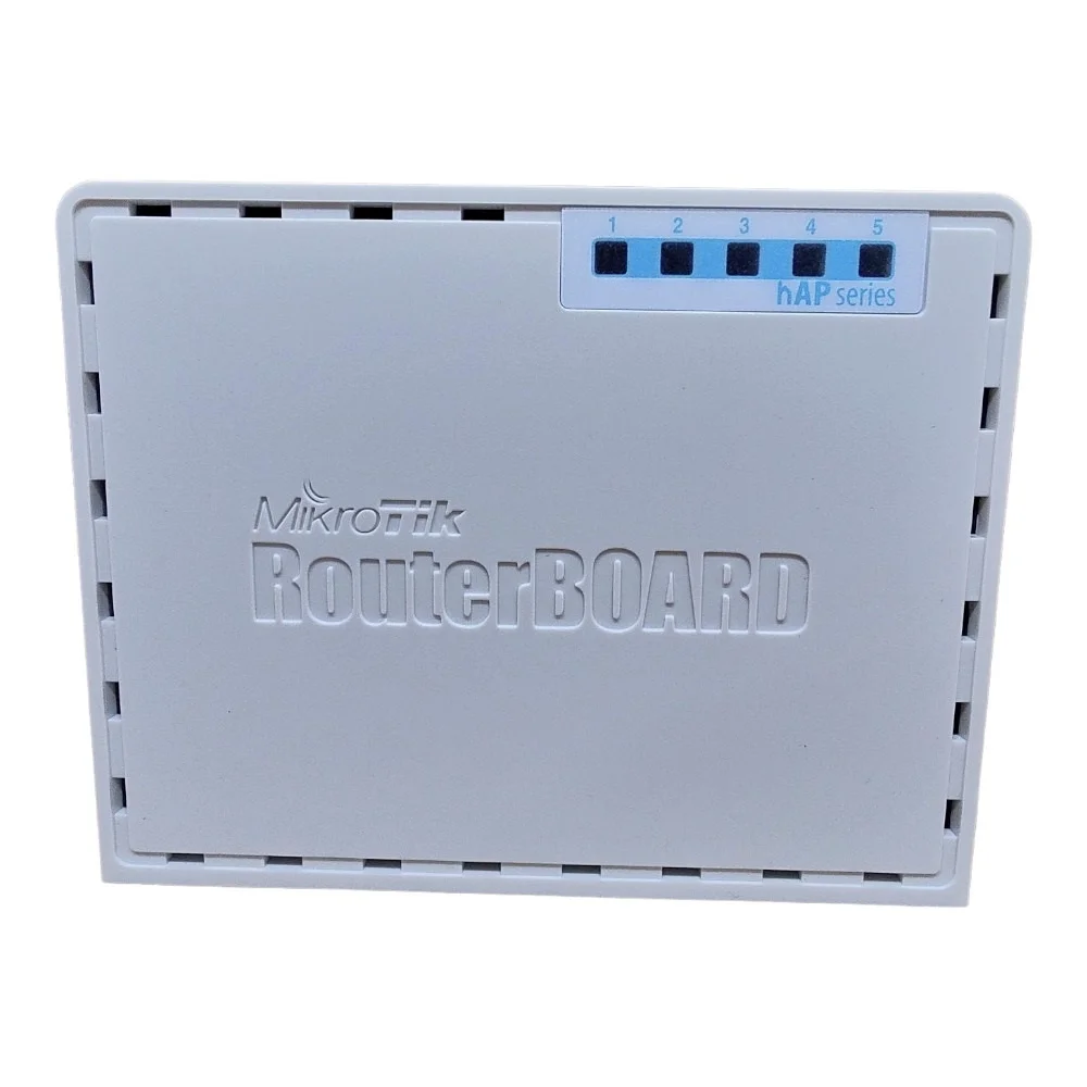Roteador Wi-fi, Mikrotik, Hap AC Lite Poe, 5 Portas, 100MBPS, Porta USB Para 4G Routeros - RB952UI-5AC2ND Roteador Wi-fi, Mikrotik, Hap AC Lite Poe, 5 Portas, 100MBPS, Porta USB Para 4G Routeros - RB952UI-5AC2ND