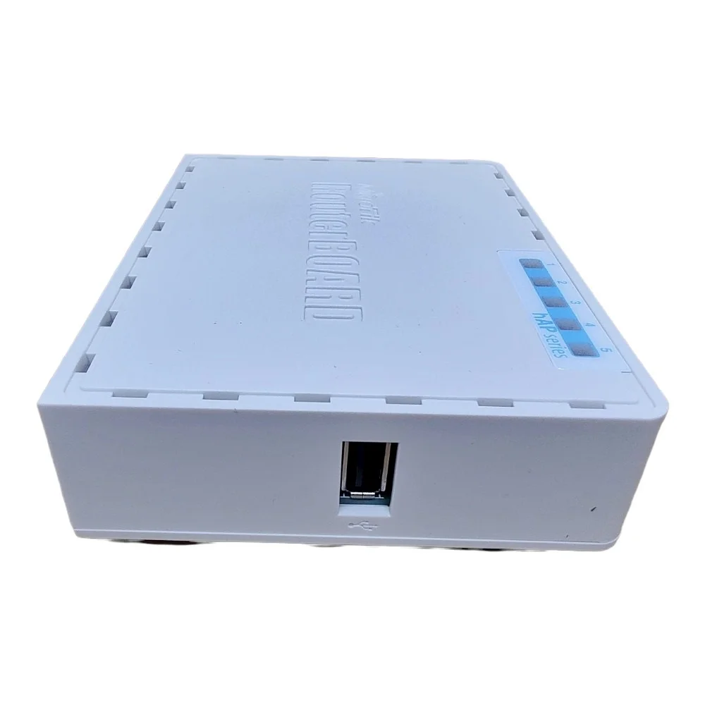 Roteador Wi-fi, Mikrotik, Hap AC Lite Poe, 5 Portas, 100MBPS, Porta USB Para 4G Routeros - RB952UI-5AC2ND Roteador Wi-fi, Mikrotik, Hap AC Lite Poe, 5 Portas, 100MBPS, Porta USB Para 4G Routeros - RB952UI-5AC2ND