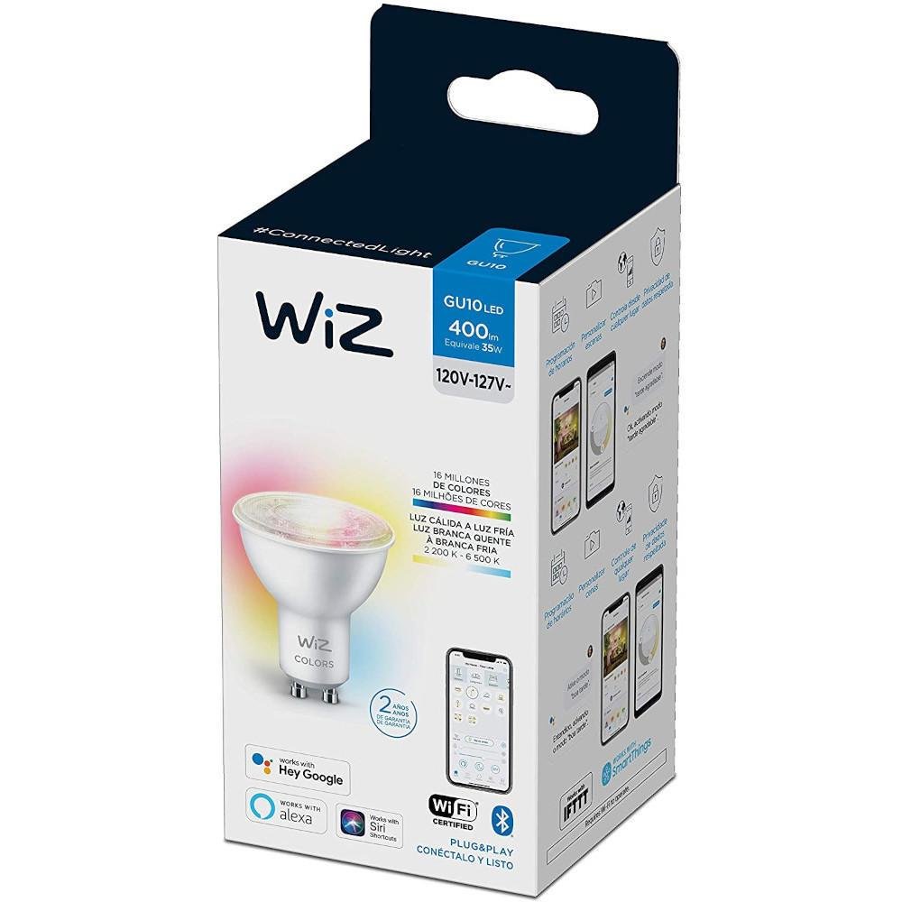 Lâmpada Smart LED Philips Spot Wiz, Wi-Fi, 127V, Par 16, GU10