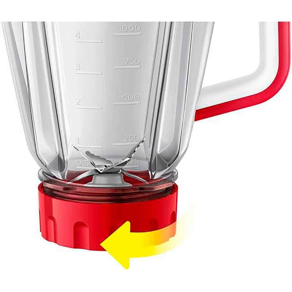 Liquidificador Philips Walita Problend Serie 5000 Com 05 Velocidades E Jarra Com 3,0 Litros Vermelho - Ri2240 - 110v Liquidificador Philips Walita Problend Serie 5000 Com 05 Velocidades E Jarra Com 3,0 Litros Vermelho - Ri2240 - 110v