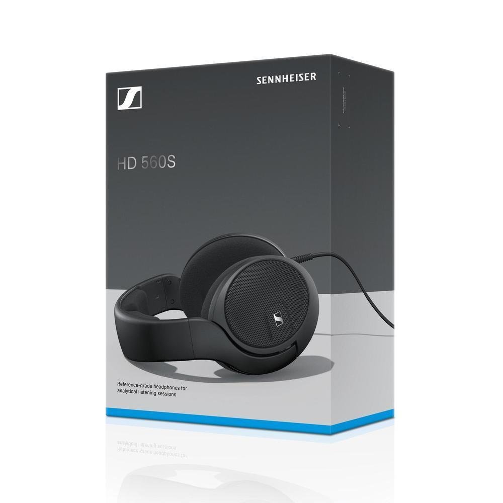 Fone de ouvido HD 560S Preto KaBuM