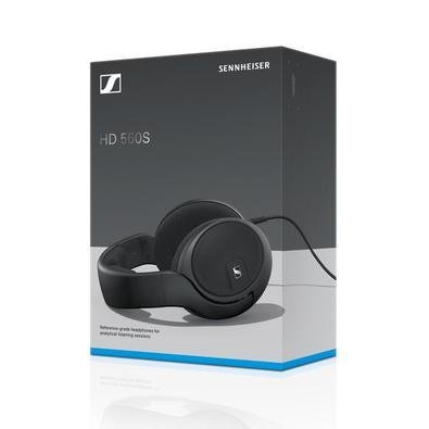 Fone de ouvido HD 560S Preto KaBuM