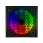 Fonte BRX 750W Rainbow RGB, ATX, 80 Plus Bronze, PFC Ativo