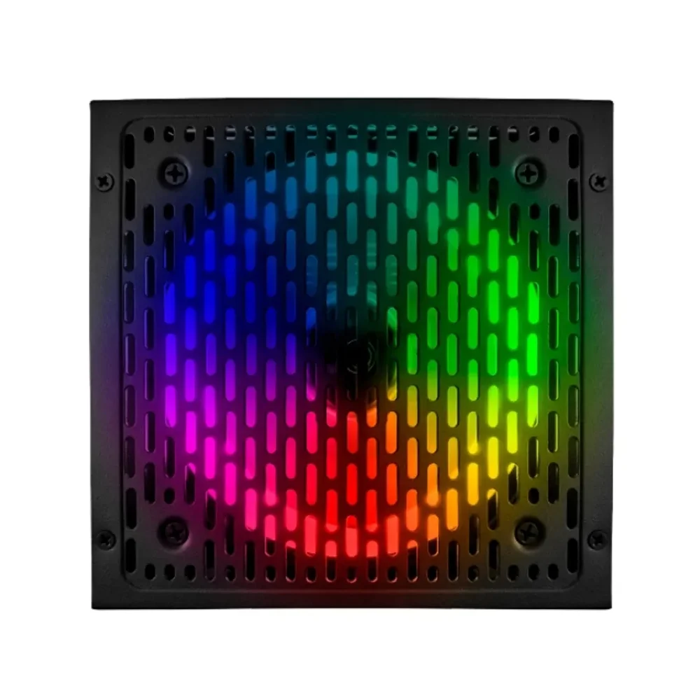Fonte BRX 750W Rainbow RGB, ATX, 80 Plus Bronze, PFC Ativo Fonte BRX 750W Rainbow RGB, ATX, 80 Plus Bronze, PFC Ativo