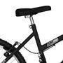 Bicicleta Ultra Bikes Aro 24 Feminina Bicolor Preto Fosco
