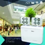 Iluminação De Emergência Led 2.200 Lumens 2 Faróis - Bivolt