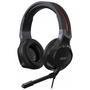 Acer Headset Gamer Nitro Arco Ajustável, Alto Falantes Posicionais E Microfone Omnidirecional, Preto Com Vermelho