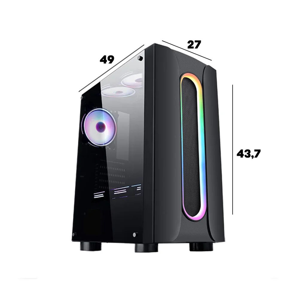 PC Gamer I7 16GB DDR4 GTX 1050TI 4GB HD 1TB SSD