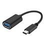 Cabo Adaptador Otg, USB Fêmea Para Tipo C Lelong