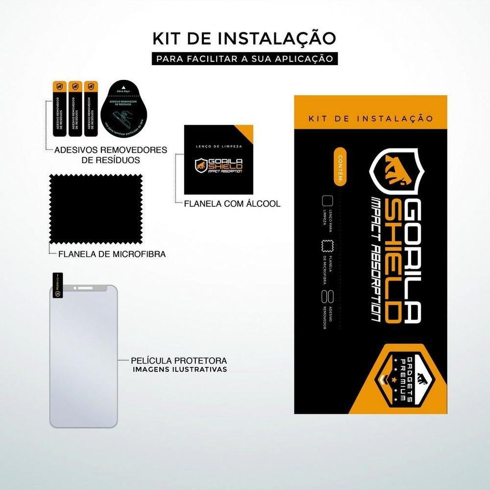 Película Coverage Color Para Galaxy J7 Prime - Branca - Gorila Shield (cobre Toda Tela)