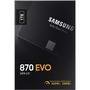 SSD Samsung 870 Evo 2.5, 1TB, SATA 3, Leitura: 560 MBs e Gravação: 530 MBs  - Mz-77e1t0b/am