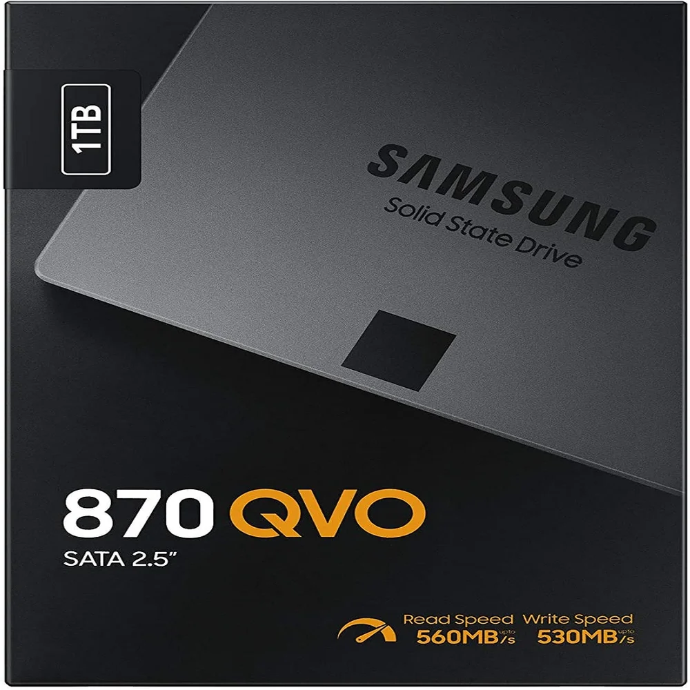 SSD 1TB Samsung 870 Qvo Vnand Sata 25 KaBuM