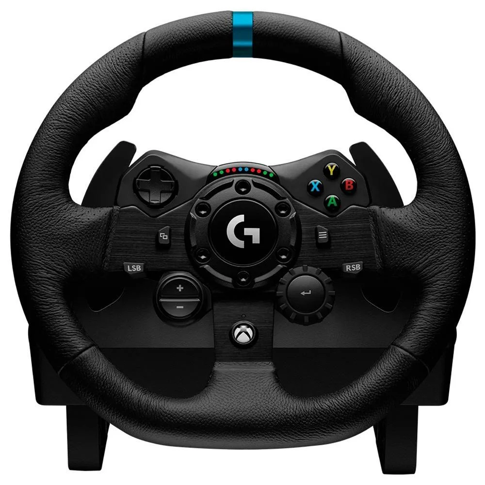 Volante Logitech G923, Plataforma Compatível  Xbox Series, Xbox One e PC, Force Feedback Trueforce - 941-000157