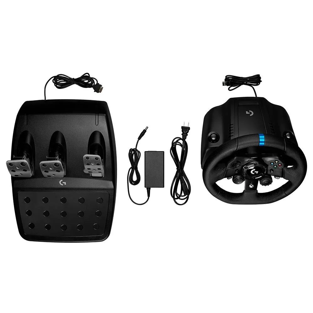 Volante Logitech G923, Plataforma Compatível  Xbox Series, Xbox One e PC, Force Feedback Trueforce - 941-000157