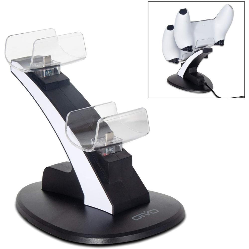 Carregador Oivo Ps5 Controle Dual USB Estação Dock Carregamento Carregador Oivo Ps5 Controle Dual USB Estação Dock Carregamento
