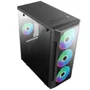 Gabinete Gamer Brazil PC BPC-C3147, Mid Tower,  ATX / Micro-ATX, Com Lateral de Vidro, Preto