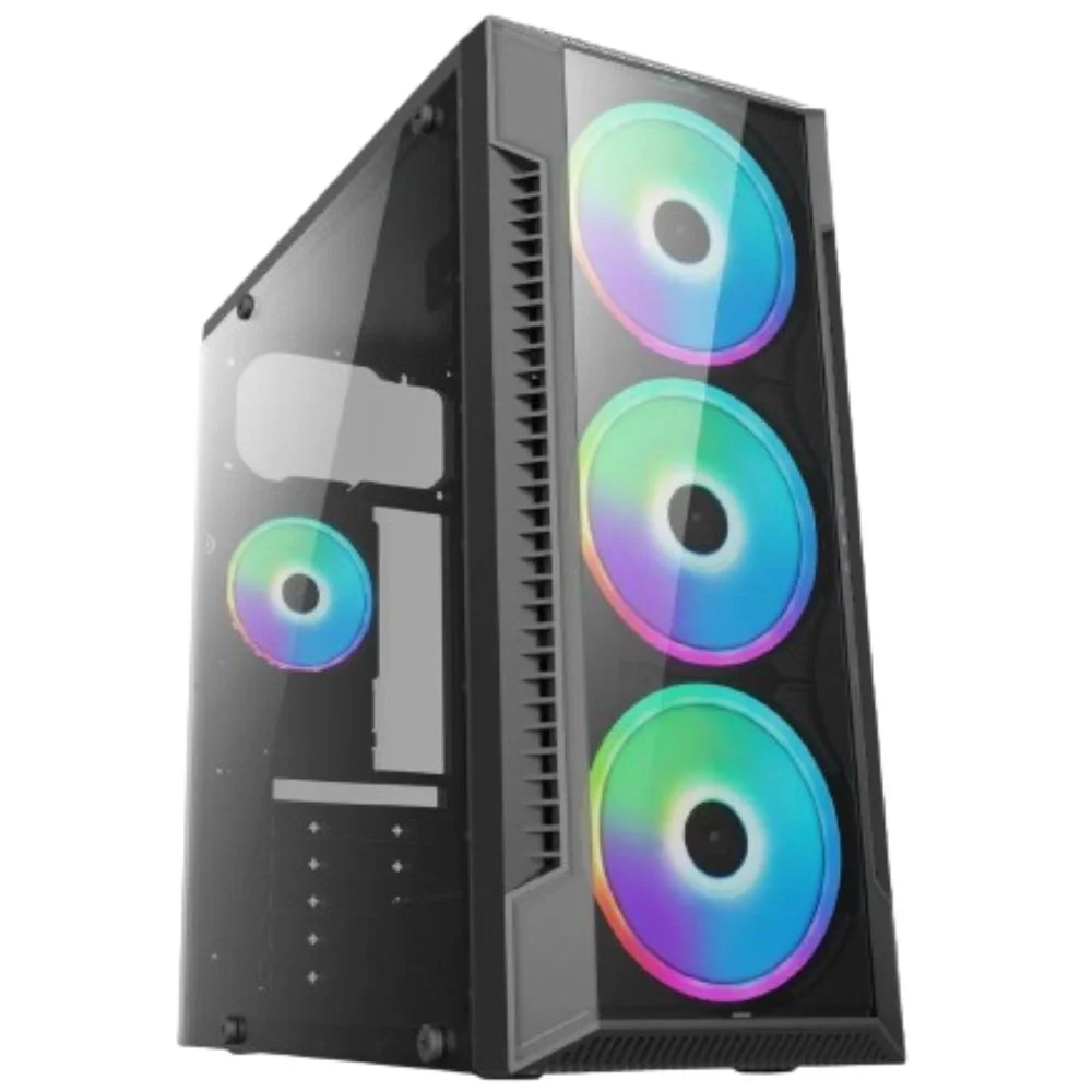 Gabinete Gamer Brazil PC BPC-C3147, Mid Tower, ATX / Micro-ATX, Com Lateral de Vidro, Preto Gabinete Gamer Brazil PC BPC-C3147, Mid Tower, ATX / Micro-ATX, Com Lateral de Vidro, Preto
