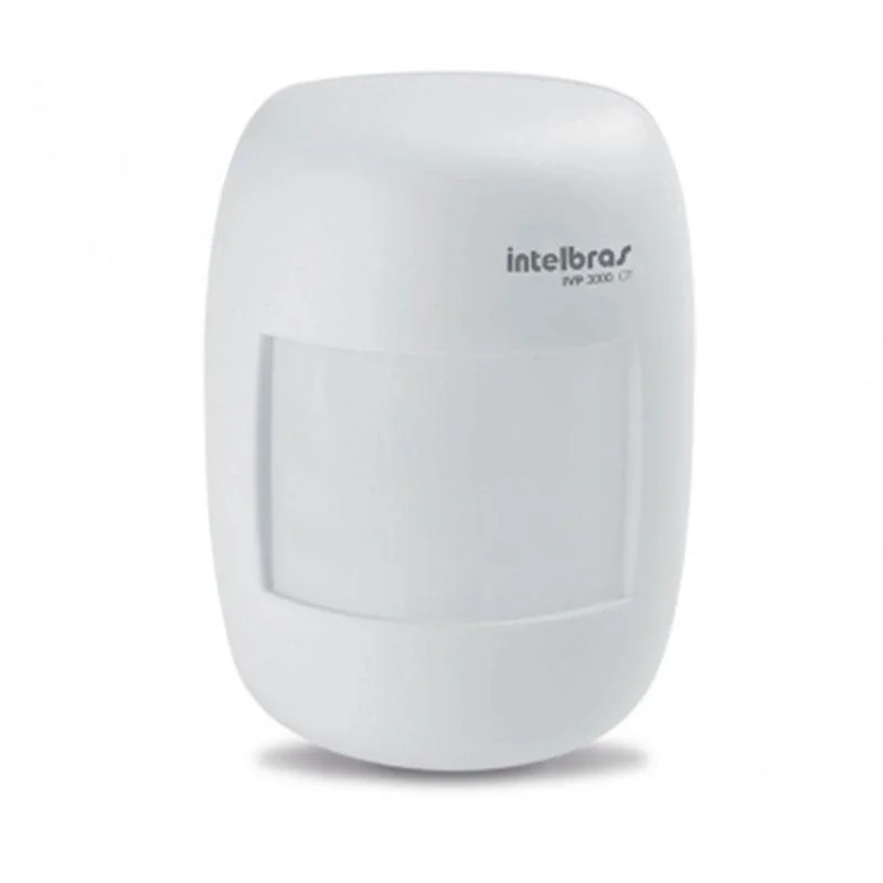 Kit Central De Alarme Anm 24 Net Intelbras + 2 Sensores Xas 4010 Smart + 3 Sensor Ivp 3000 Cf