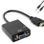 Adaptador FY-42 Conversor HDMI Para VGA Com Audio