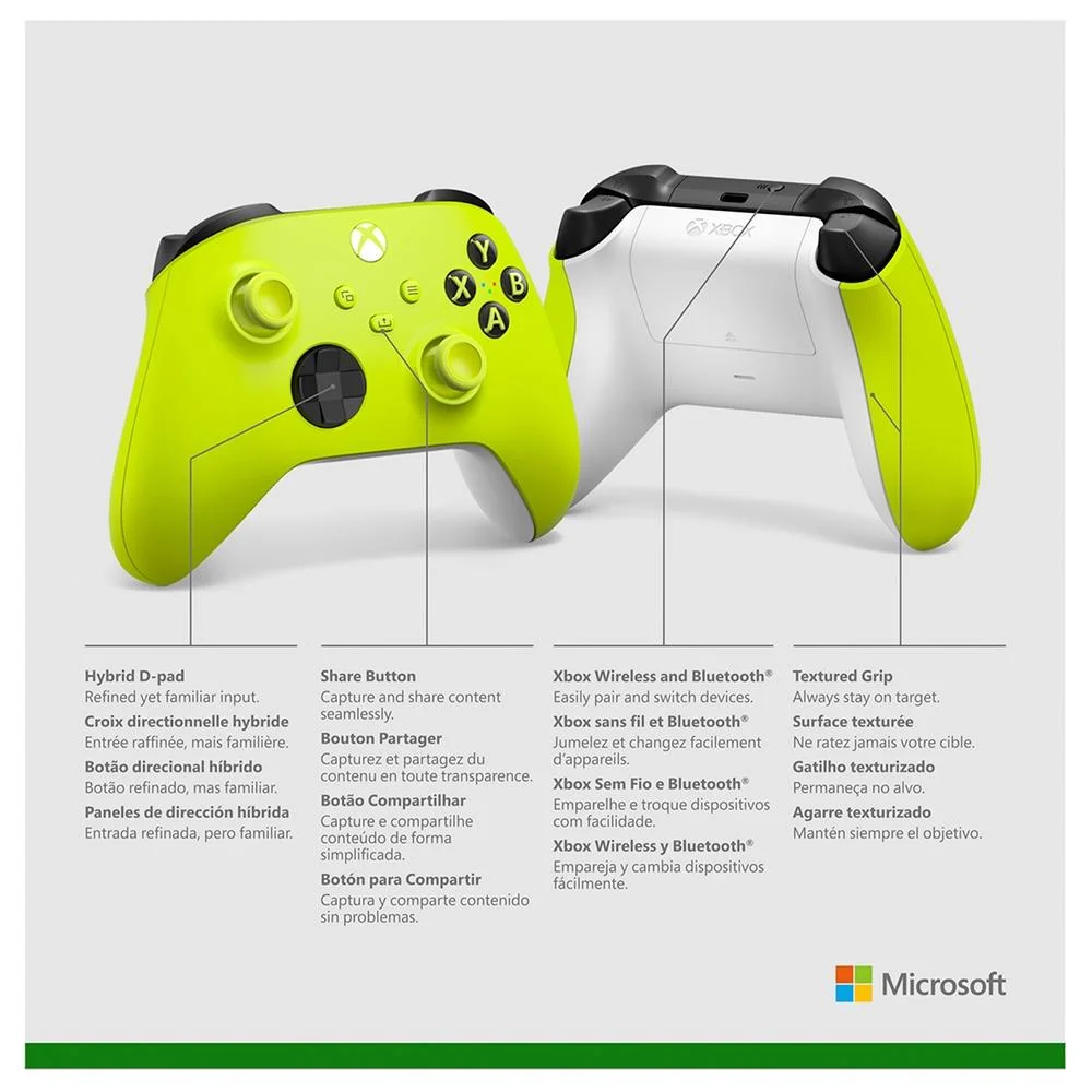Controle Sem Fio Xbox Eletric Volt Controle Sem Fio Xbox Eletric Volt
