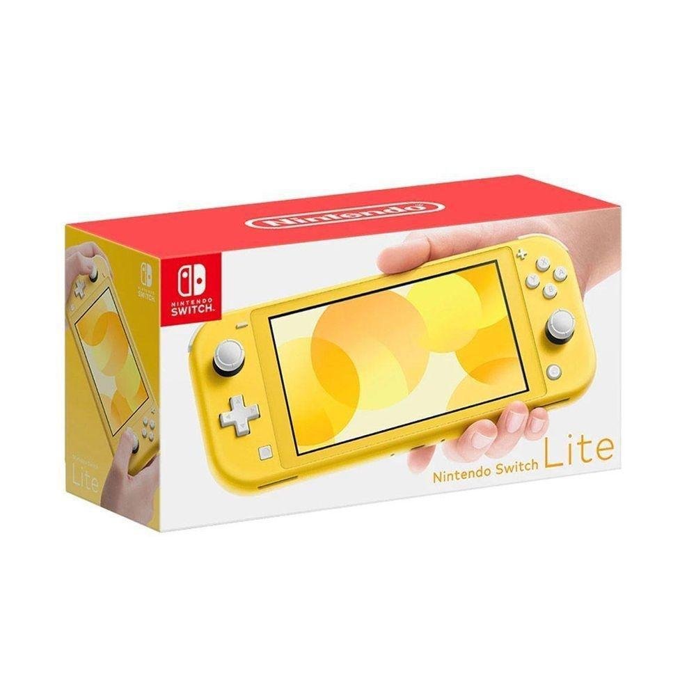 Console Nintendo Switch Lite, 32GB, Amarelo | KaBuM!