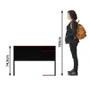 Mesa Gamer Tecno Mobili Escrivaninha Home Office Nicho, Preto com Vermelho