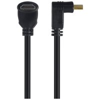 Cabo HDMI 2.0 4k Ultra Hd 3d Conexao Ethernet Conectores 90* 2 Metros - H20b90-2