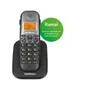 Ramal Telefônico, Sem Fio, Com Identificador De Chamadas, Até 7 Ramais, Viva Voz, Modo Babá, Intelbras - TS5121