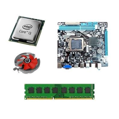 Kit Pl Mãe H61 + Processador I3 3220 + Cooler