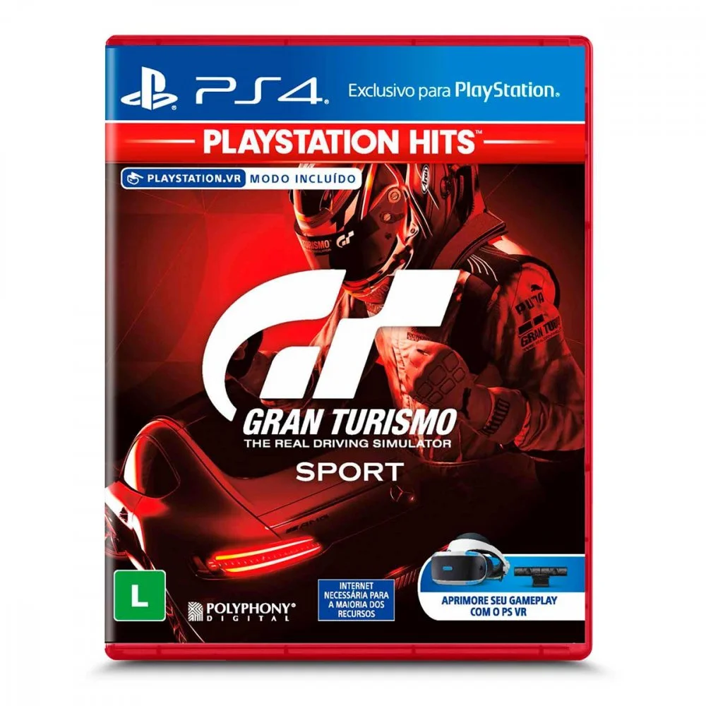 Gran Turismo Sport Ps4 P4DA00734701FGM KaBuM
