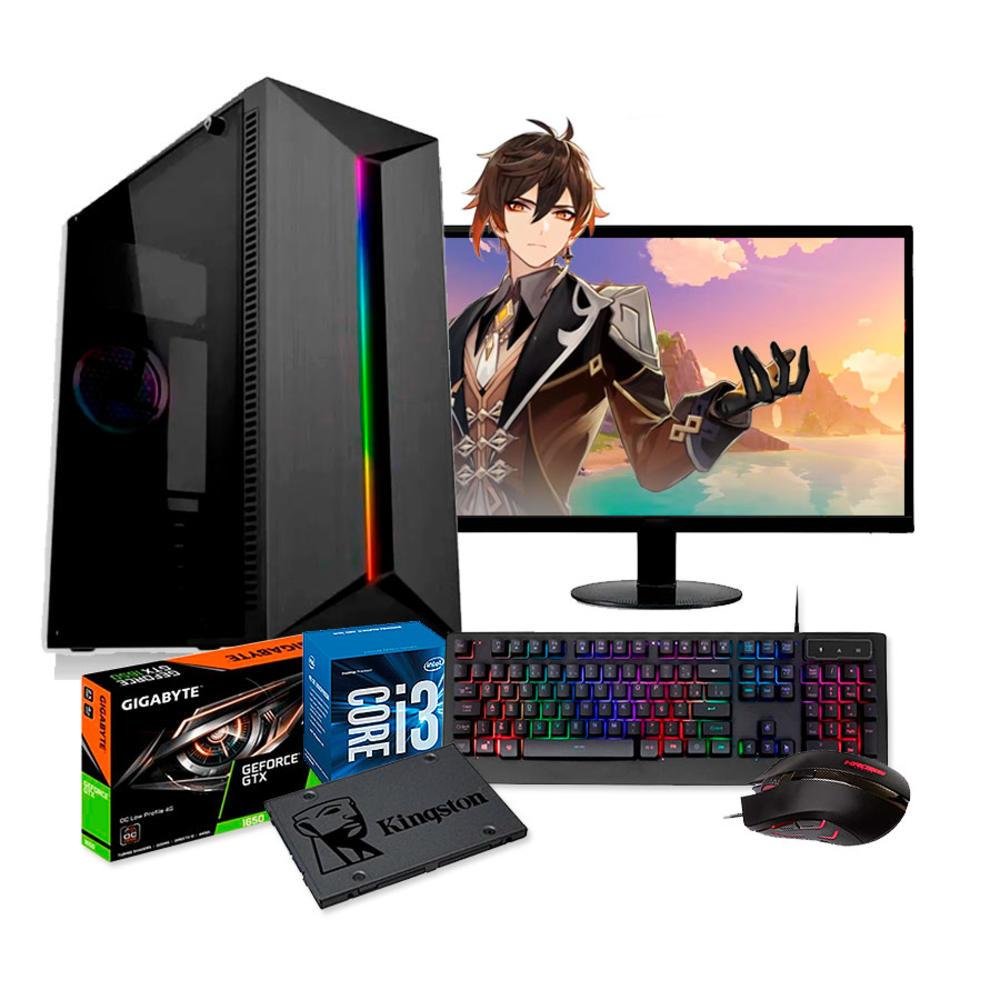 pc012 i3-9100T 8GB+SSD 256GB HP一体型PC Pc Computador Gamer Completo I3 9100 8gb Ssd 240