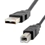 Cabo USB Nt De 1.5 Metros Am+bm Filtro Contra Interferências Para Impressoras Preto 03506