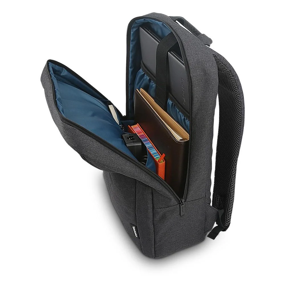 Mochila Para Notebook Lenovo, Até 15.6pol, Poliéster, 2 Compartimentos com zíper, Preto - Gx40q17225 Mochila Para Notebook Lenovo, Até 15.6pol, Poliéster, 2 Compartimentos com zíper, Preto - Gx40q17225