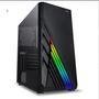 Gabinete Gamer Vx Scorpius Com Vidro Temperado Preto Frontal Com Led RGB Placa De Video Vertical