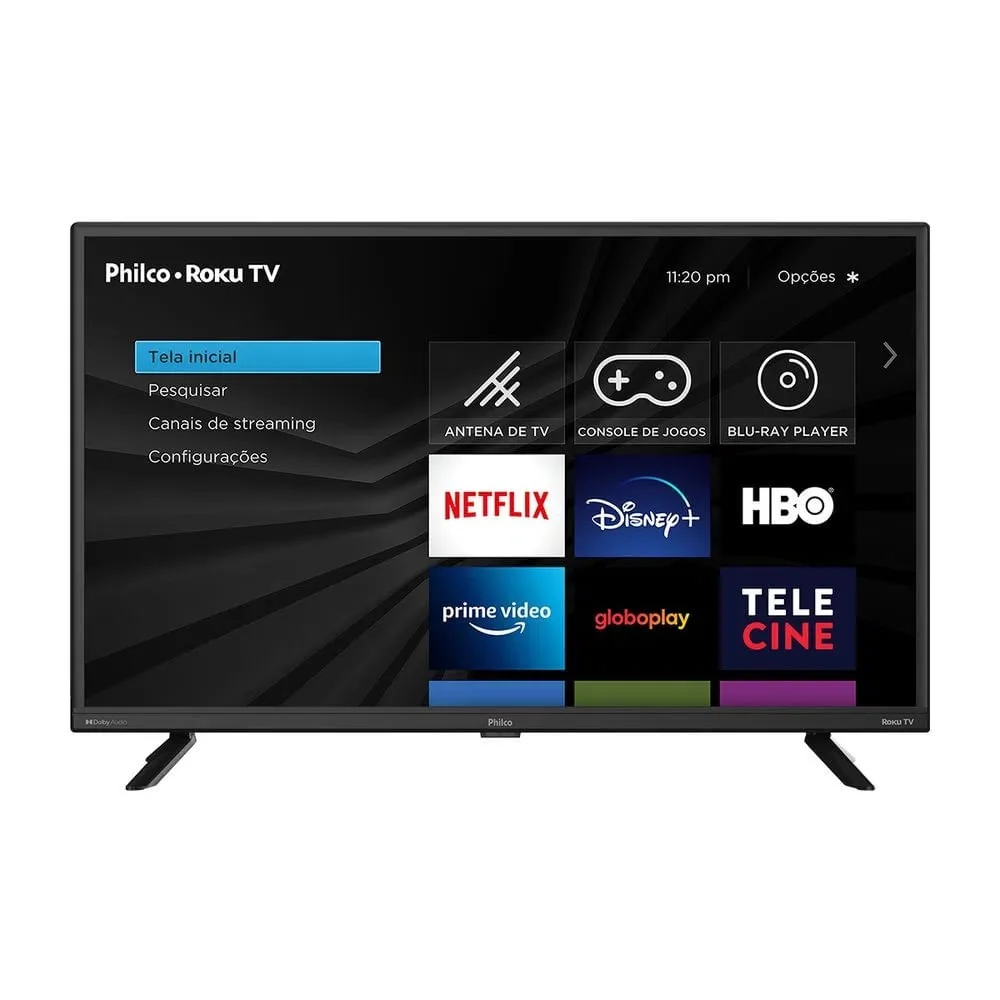 PHILIPS Roku TV 32インチ 4646シリーズ Smart Tv LED 32 HD Philco Roku Tv QuadCore KaBuM