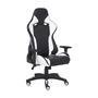 Cadeira Gamer Shopb Tank Reclinável E Giratória - Preta E Branca