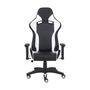 Cadeira Gamer Shopb Tank Reclinável E Giratória - Preta E Branca