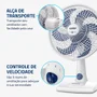 Ventilador de Mesa Mondial Super Power, 30cm, 3 Velocidades, 220V - VSP-30-W