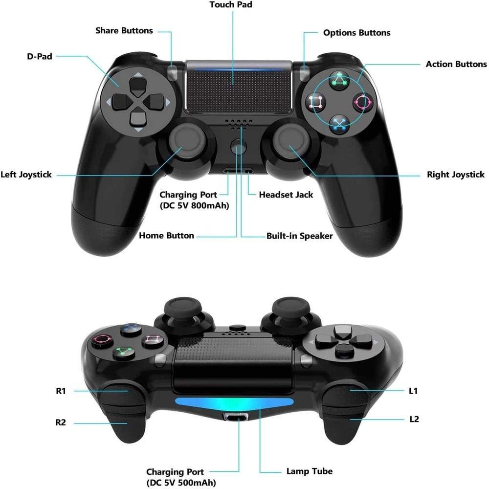 Controle Wireless Touchpad Double Shock 4 Para Ps4 Controle Wireless Touchpad Double Shock 4 Para Ps4