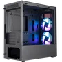 Gabinete Cooler Master Masterbox Mb320l ArGB Lateral Vidro Temperado 2 Fans ArGB Frontal Acrílico - Mcb-b320l-kgnn-s02