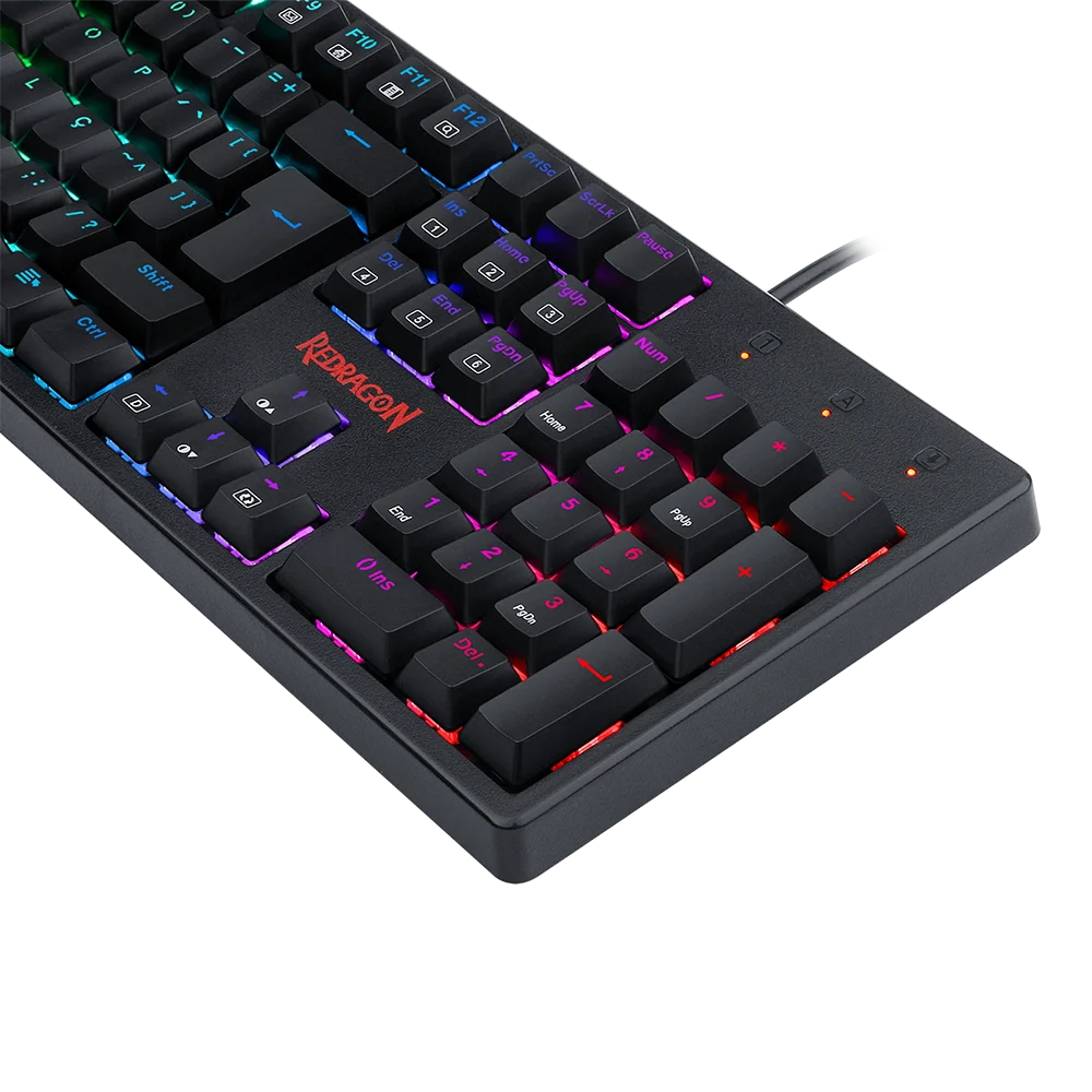 kama0717！ Teclado Mecânico Gamer Redragon Kama KaBuM