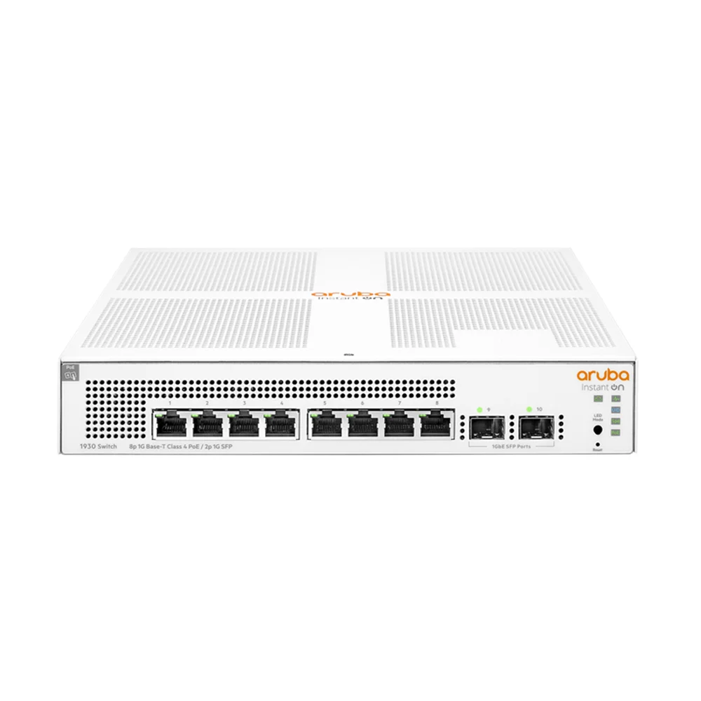 Switch Aruba 1930 8g Poe + 2sfp 124w - Jl681a - Jl681a I