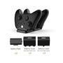 Carregador Controle Dobe/t&z, Compatível Com Xbox One Series S X, 2 Baterias, 800mah, Dobe, Branco
