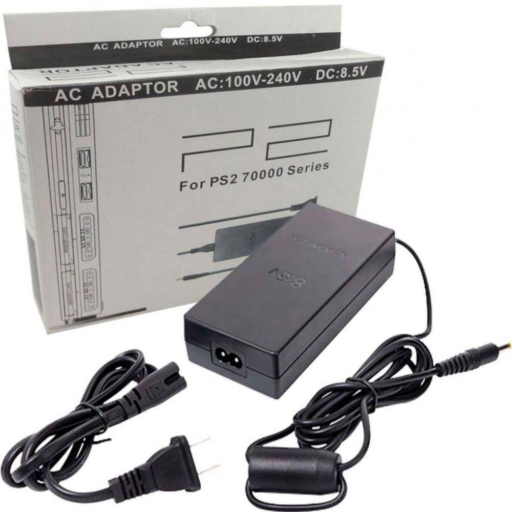 Fonte Playstation 2 Slim Series 70000 8.5v Com Cabo Bivolt
