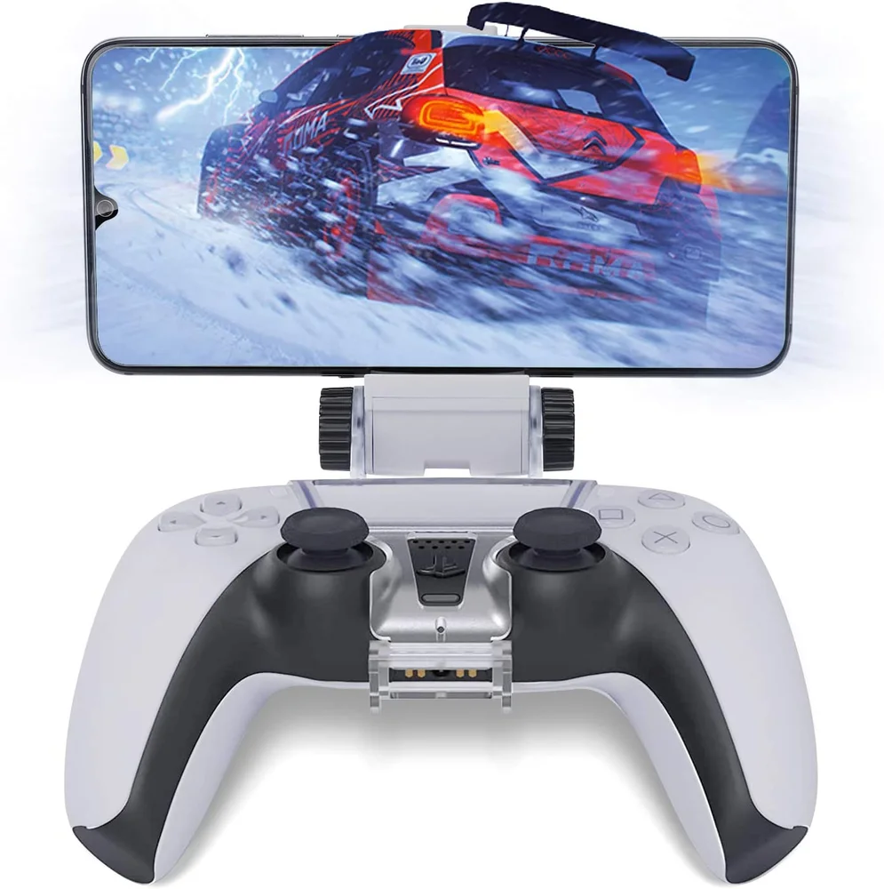 Suporte Dobe/t&z Base De Celular Para Controle Ps5 Playstation 5 Ajustavel Com Rotação Suporte Dobe/t&z Base De Celular Para Controle Ps5 Playstation 5 Ajustavel Com Rotação