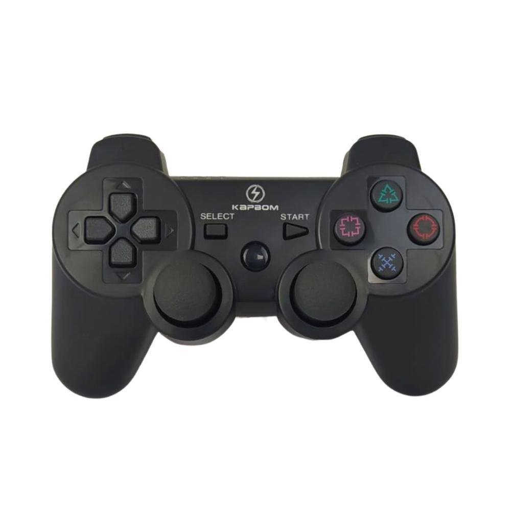 Controle Ps3 Playstation Sem Fio Wireless + Cabo Carregador Controle Ps3 Playstation Sem Fio Wireless + Cabo Carregador