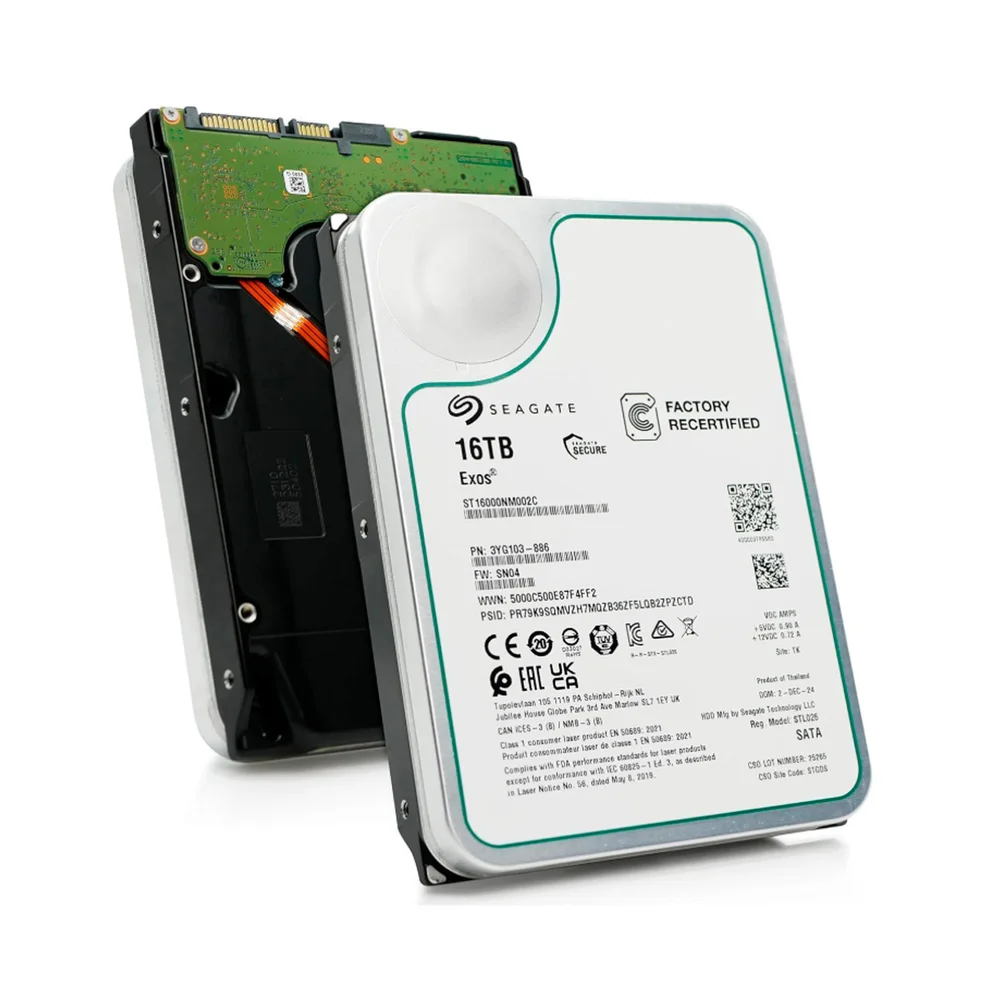 HD 16TB Sata 3 256mb St16000nm001g KaBuM