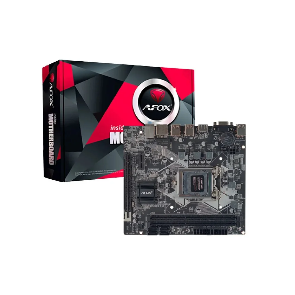 Placa Me Afox H61MA2 mATX Intel LGA 1155 DDR3